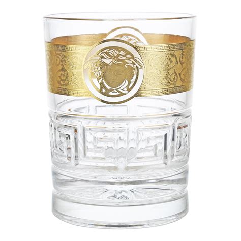 versace whiskey glass|versace drinking glasses.